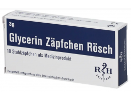 Glicerino žvakutės Rösch 1g N10